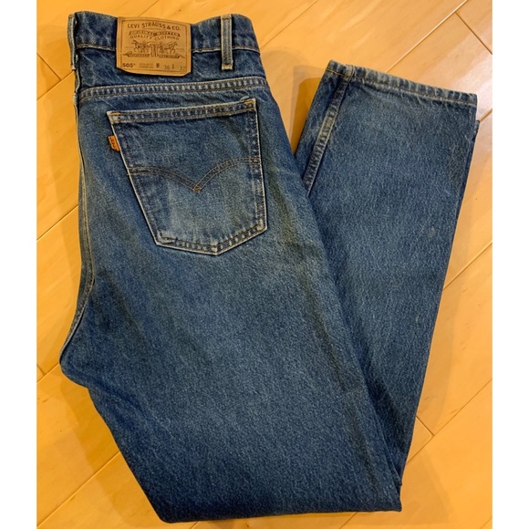 Levi's | Jeans | Vintage Orange Tab Levis 55 36 X 32 | Poshmark